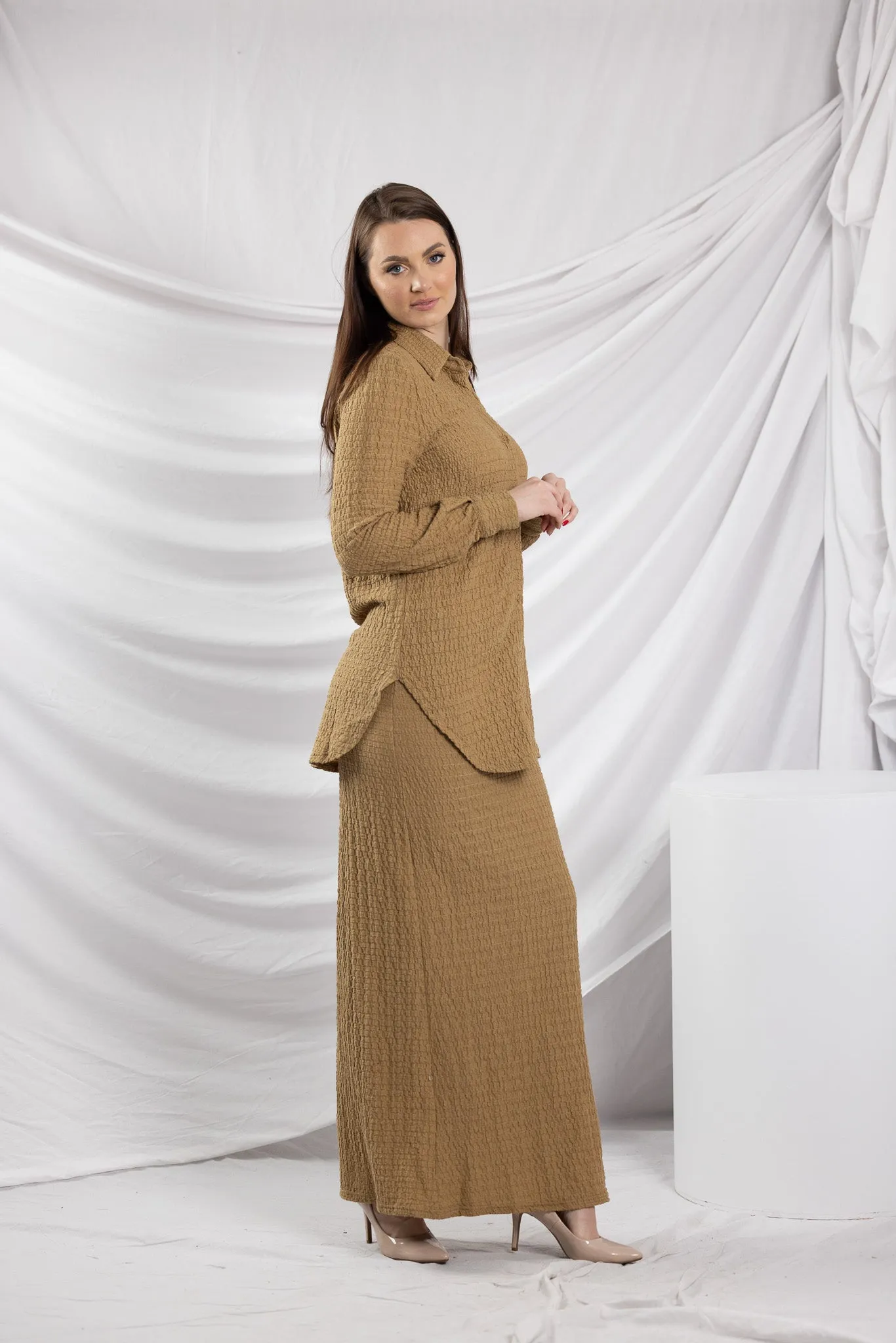 Abrielle Skirt & Shirt Set