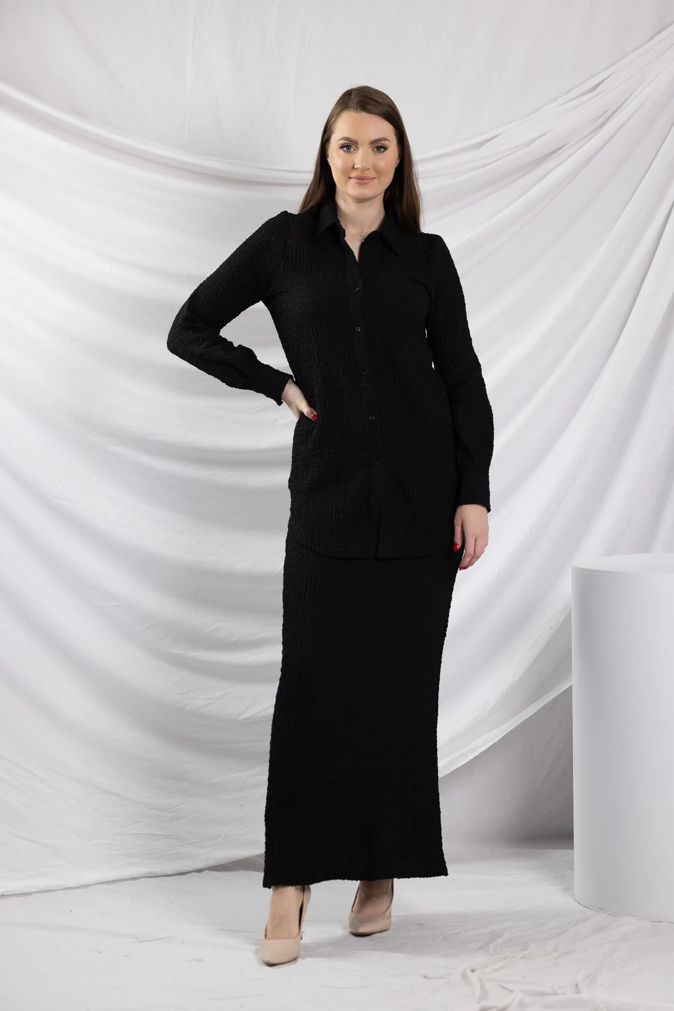 Abrielle Skirt & Shirt Set
