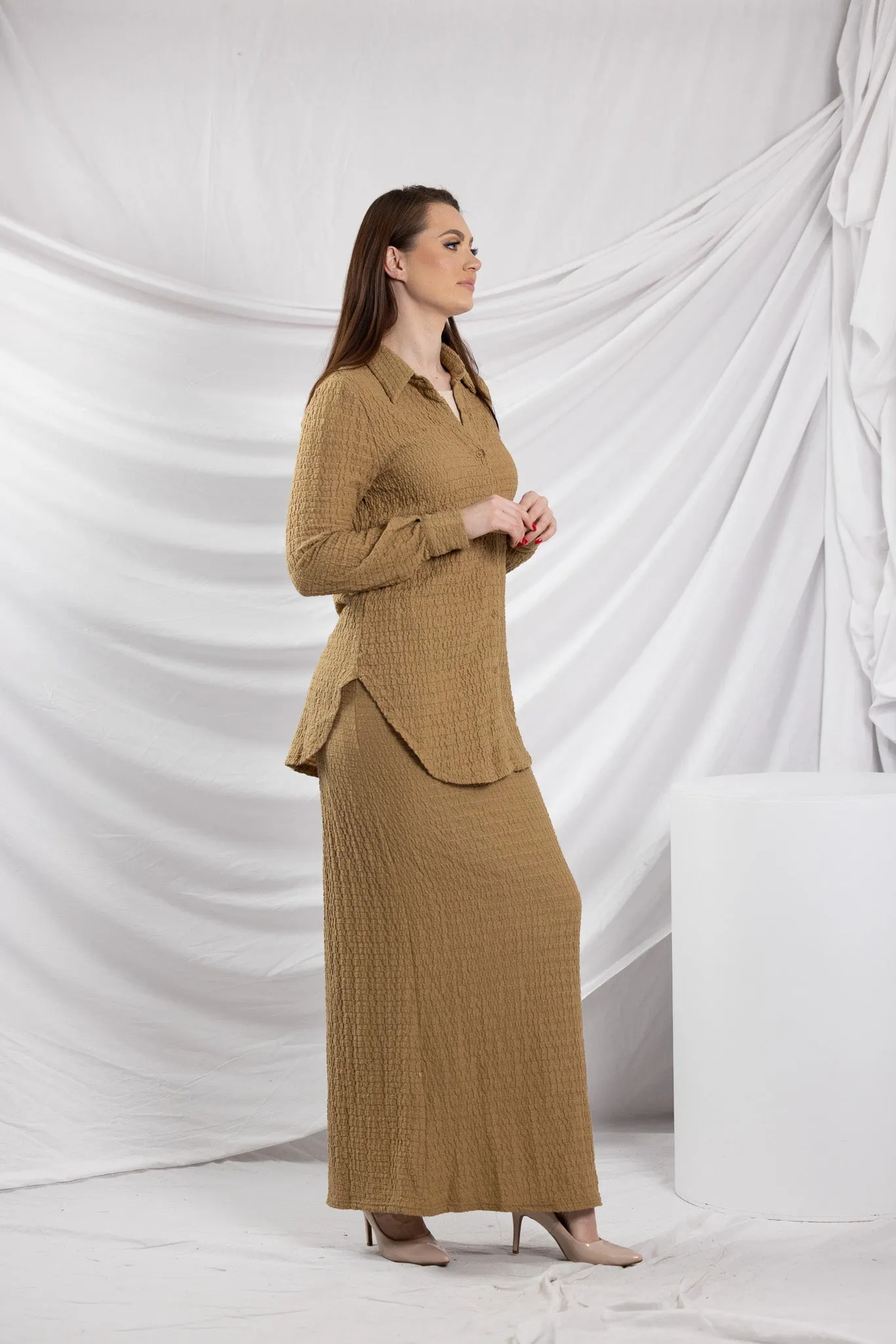Abrielle Skirt & Shirt Set