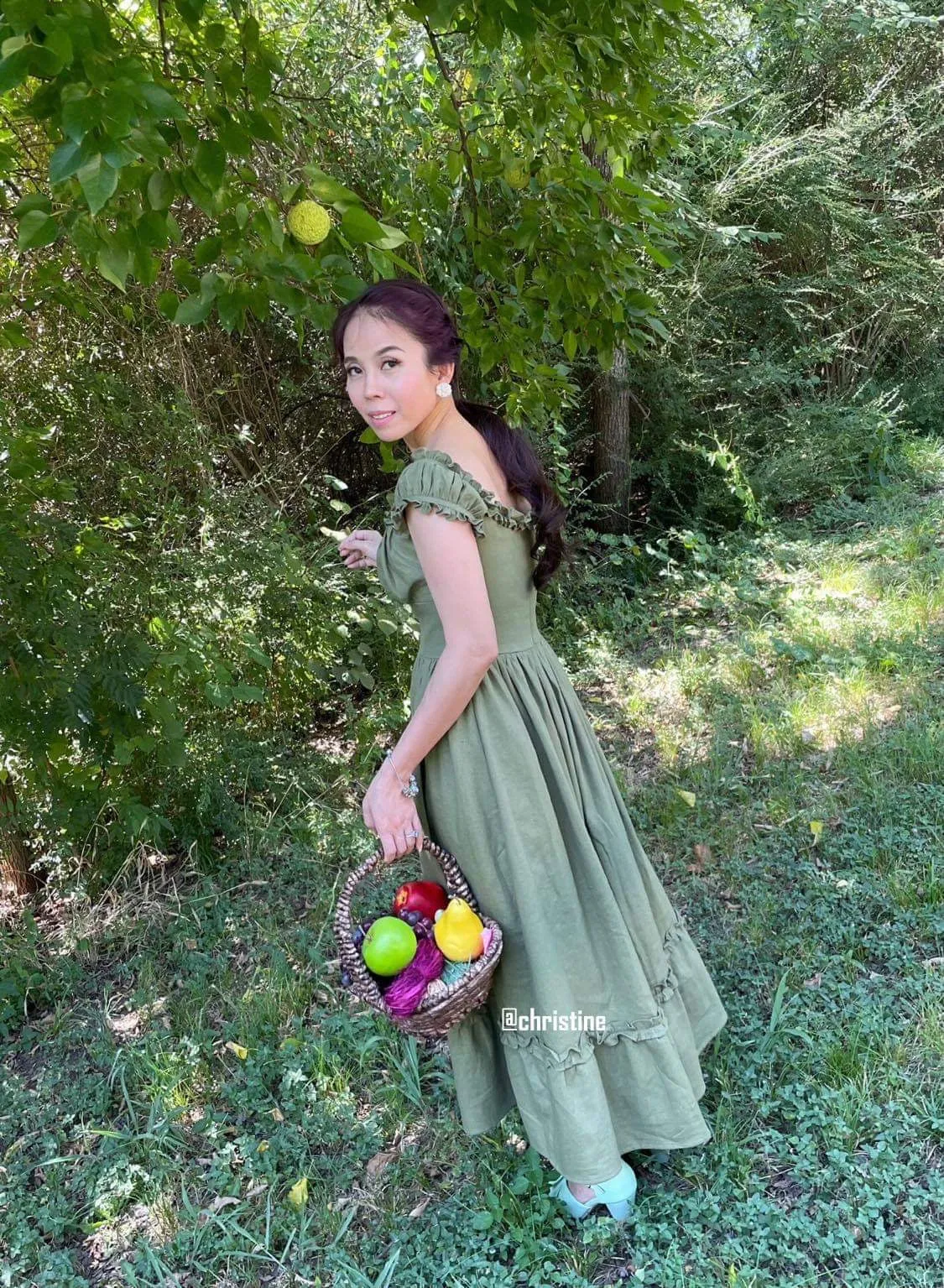 Belle Dress in linen