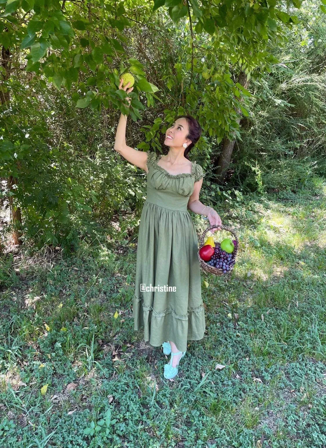 Belle Dress in linen