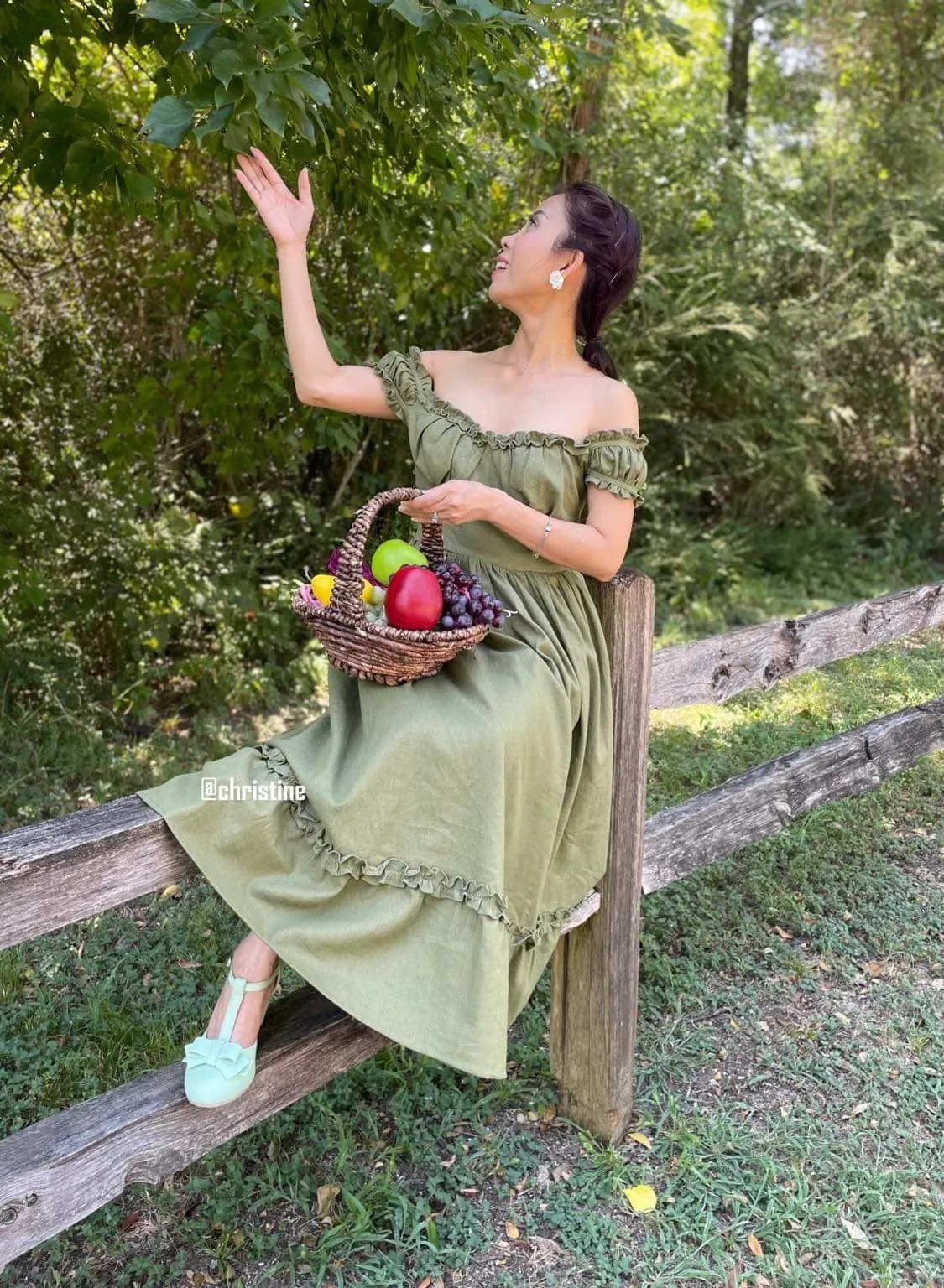 Belle Dress in linen