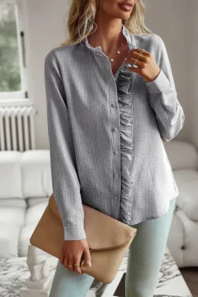 Bliss Button Down Shirt - Black