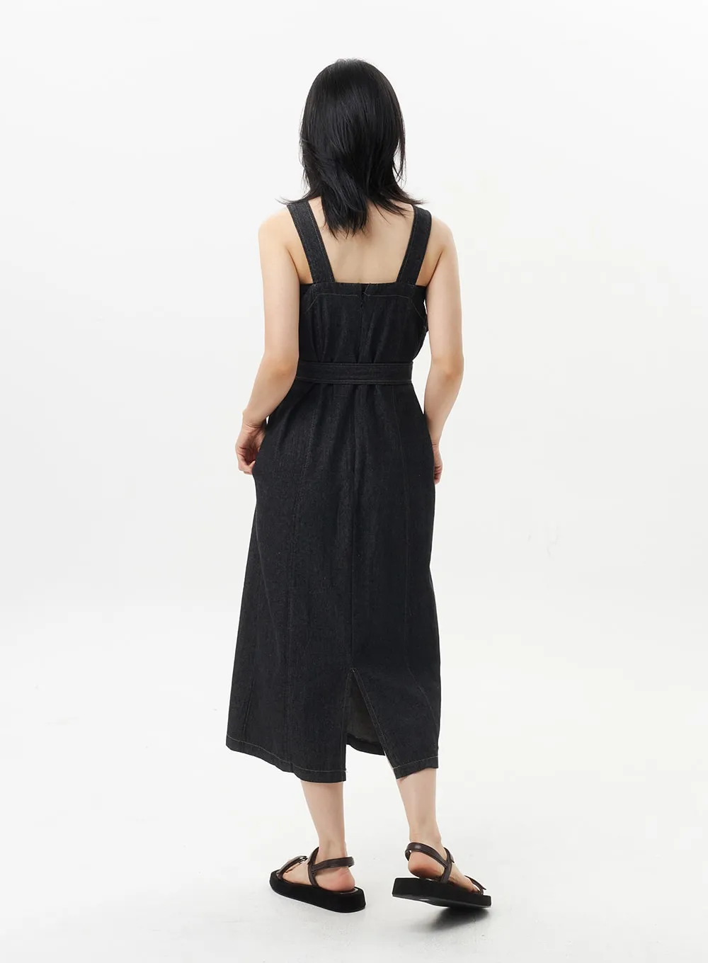 Denim Maxi Dress OL312