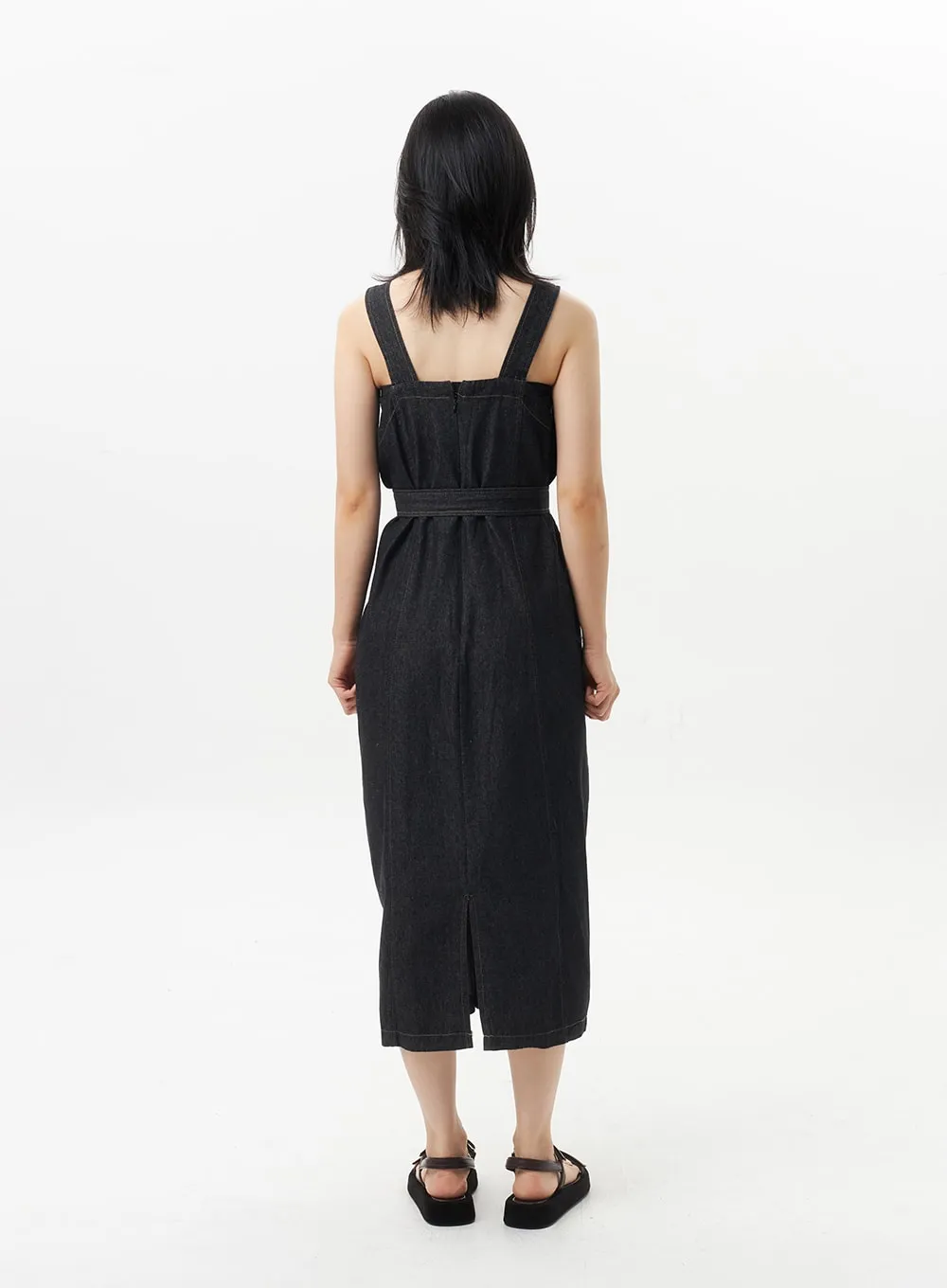 Denim Maxi Dress OL312