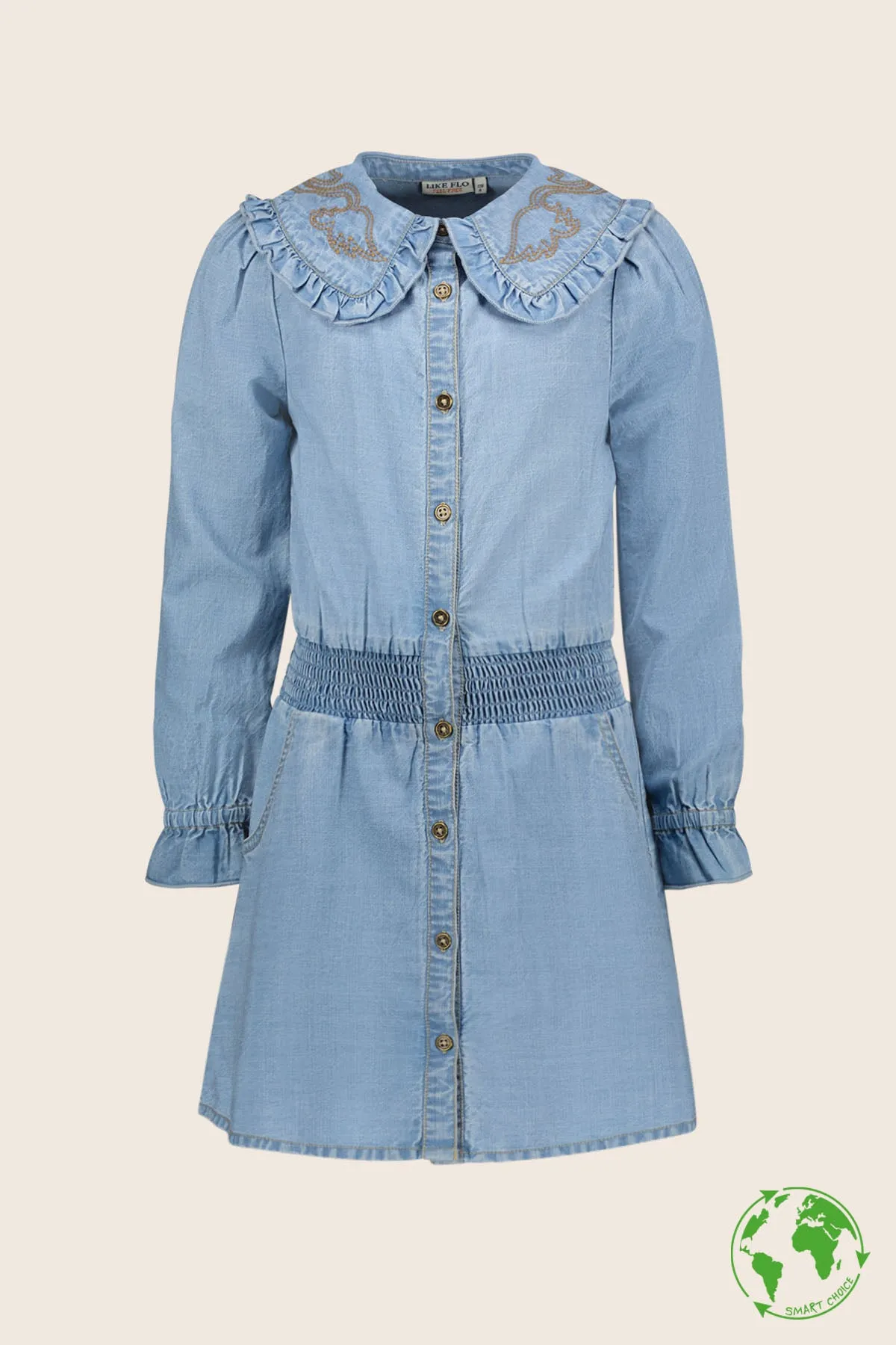 LikeFLO Dress Mila Lt Denim