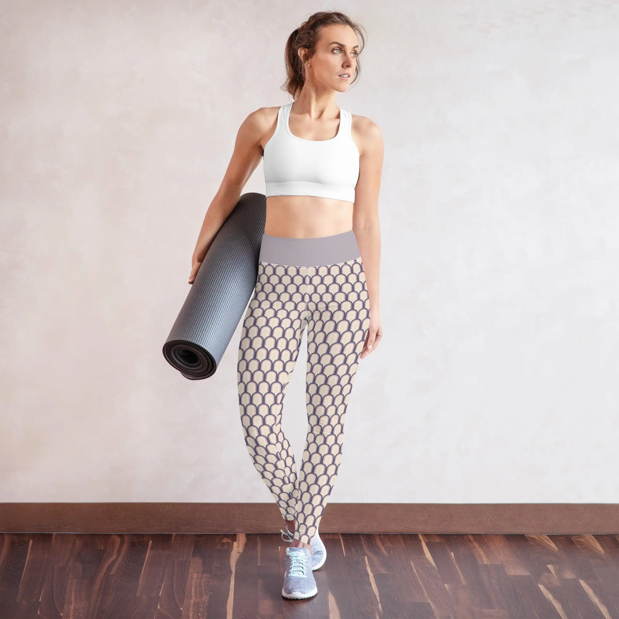 Lilac Arch Women's High-Waisted Yoga Pants