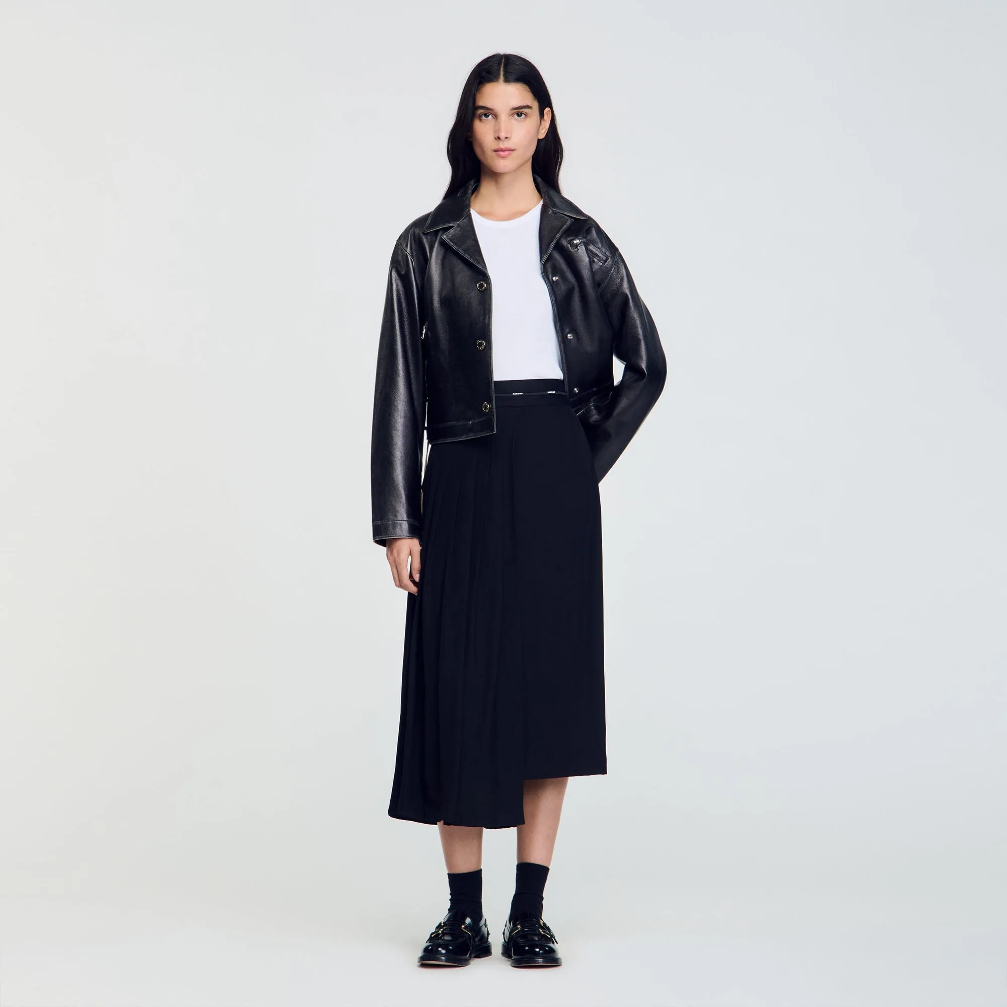 Long Asymmetrical Skirt