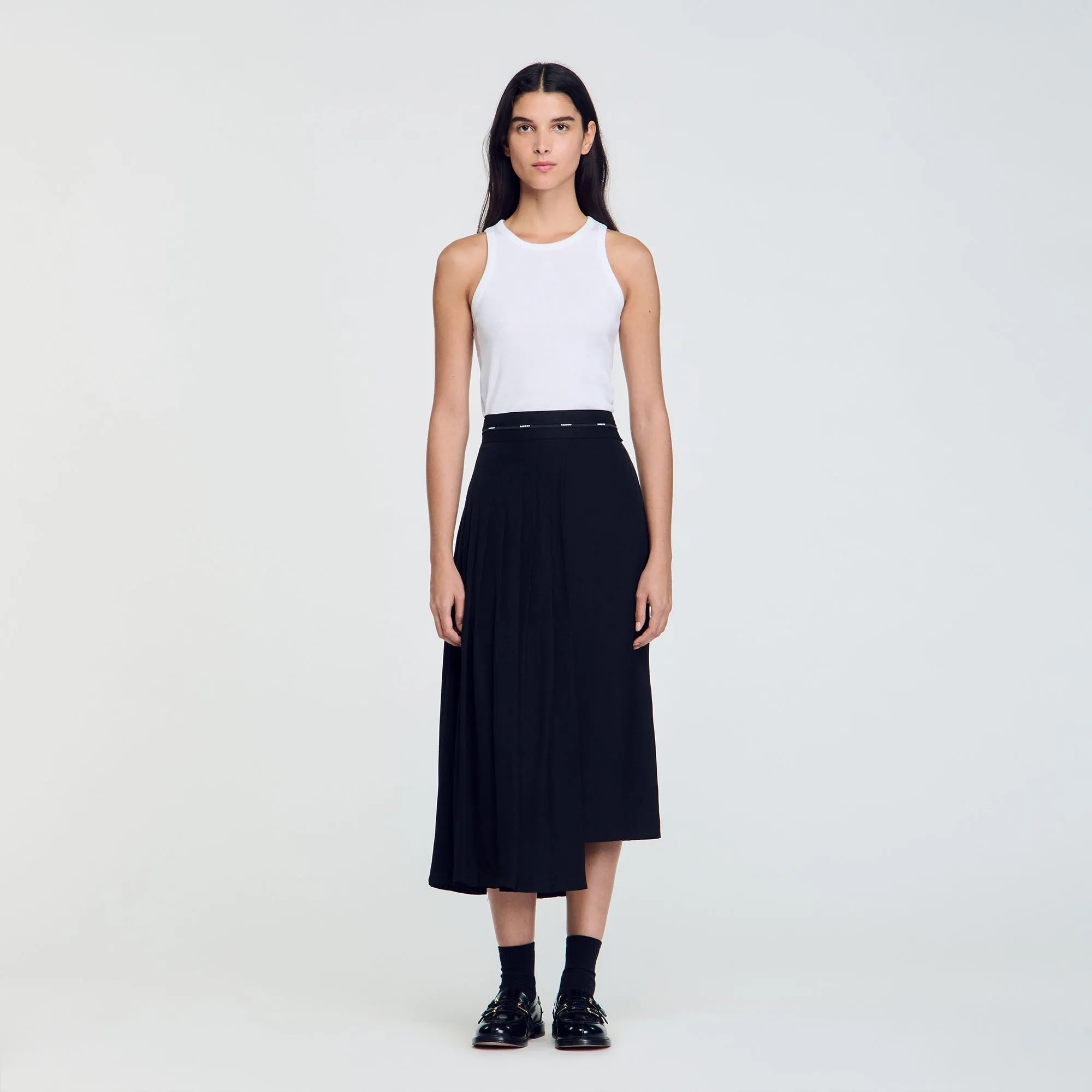 Long Asymmetrical Skirt