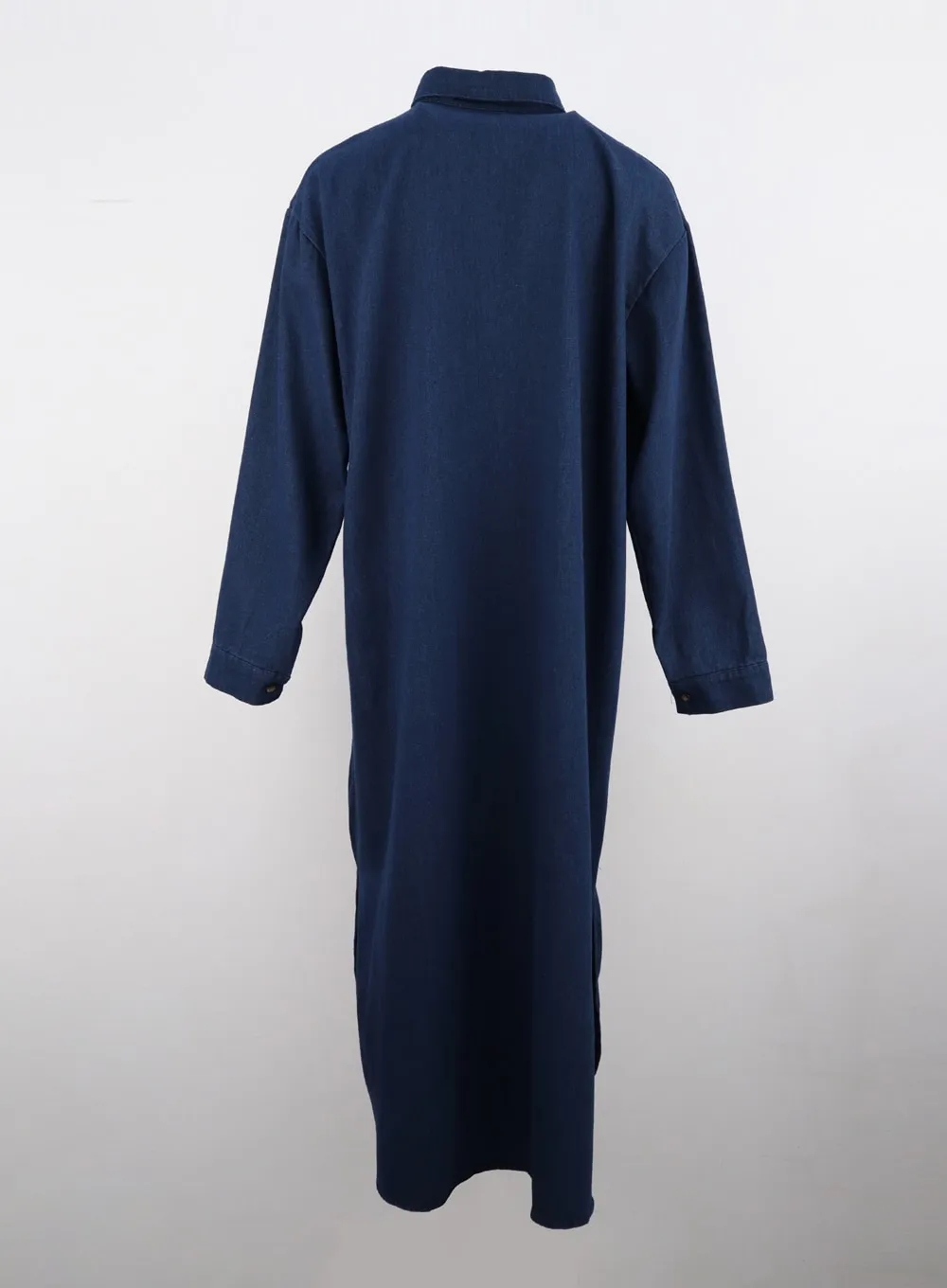 Loose Fit Maxi Denim Dress IS304