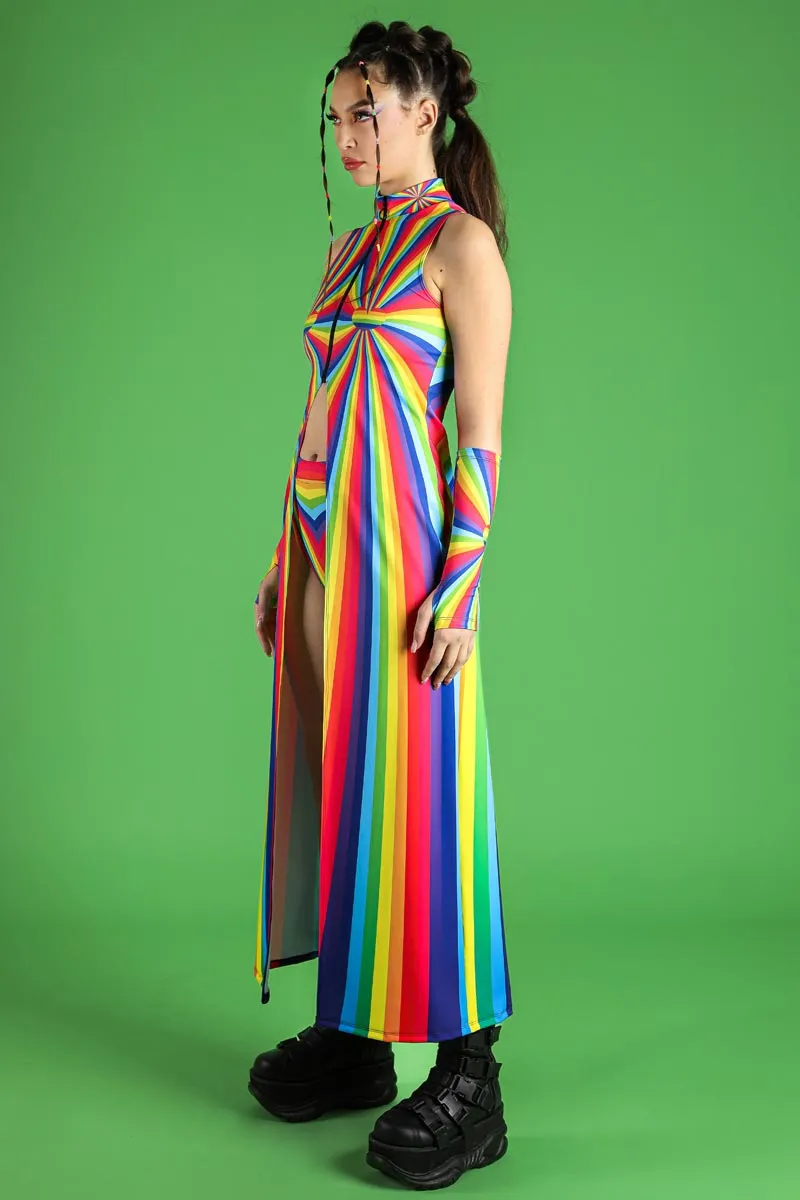 Love is Love Cut Out Maxi Dress