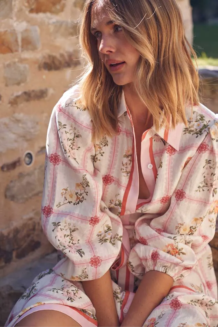 Lucille Dress in Hana Check