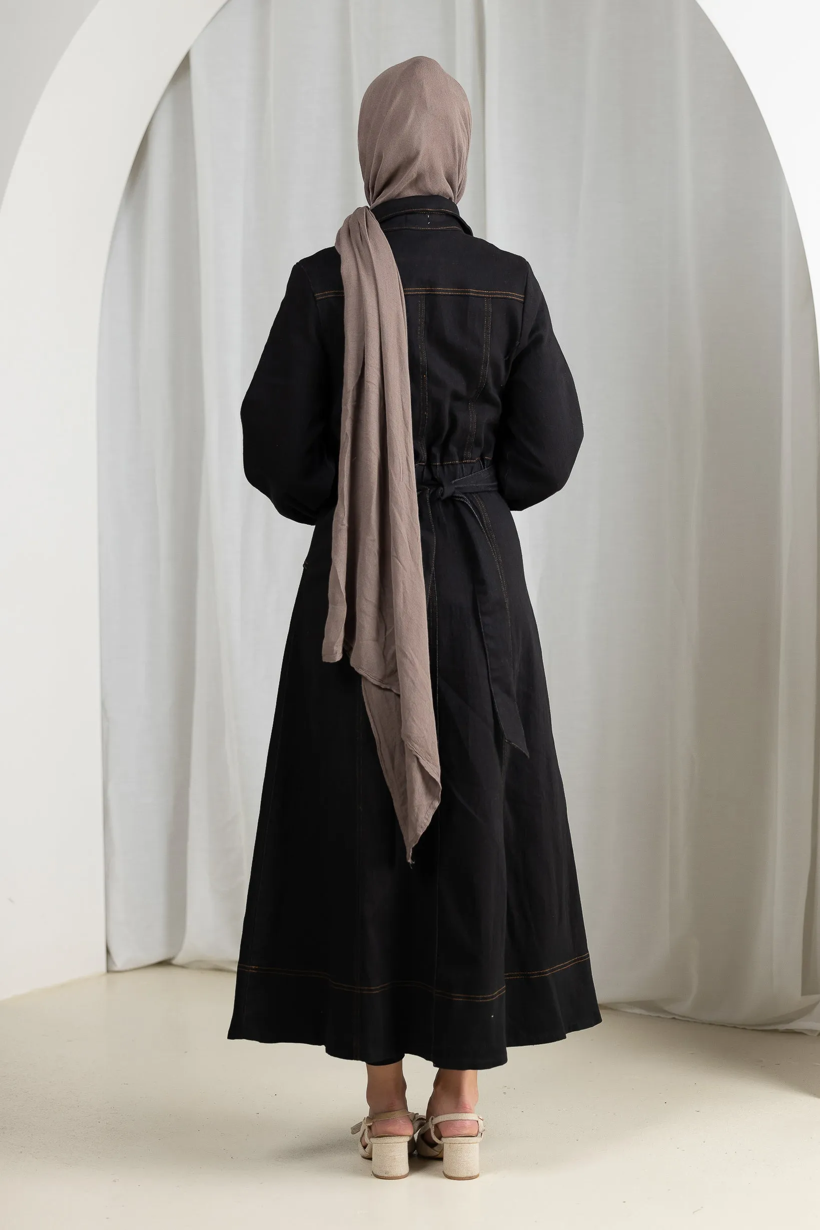 Milla Denim Maxi Dress