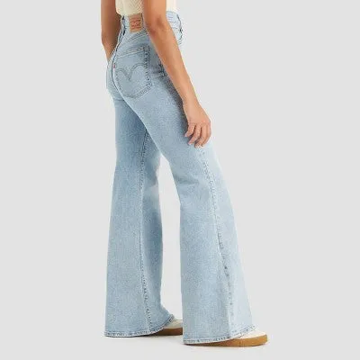 New - Levi's Women's Ultra-High Rise Ribcage Bells Flare Jeans - Bells & Whistles 29