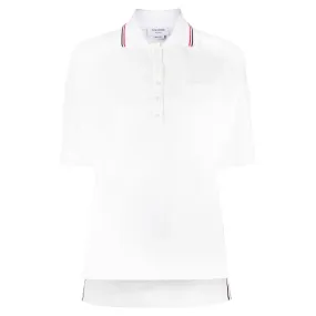 Polo Shirt With Knit Collar