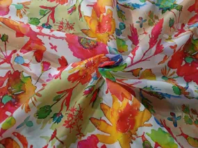 polyester digital floral print 58" wide